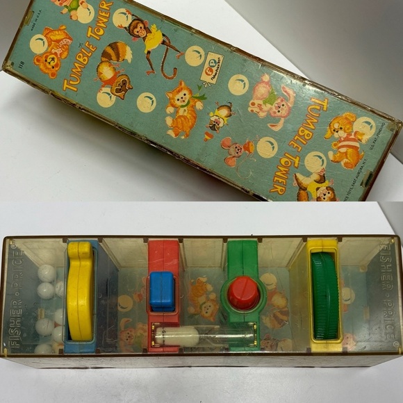 Vintage 1971 Fisher-Price Tumble Tower game - Picture 1 of 12
